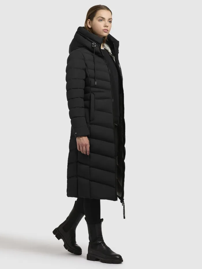 Puffer Coats Women Mantel INGRAM4 Schwarz Schwarz KHUJO