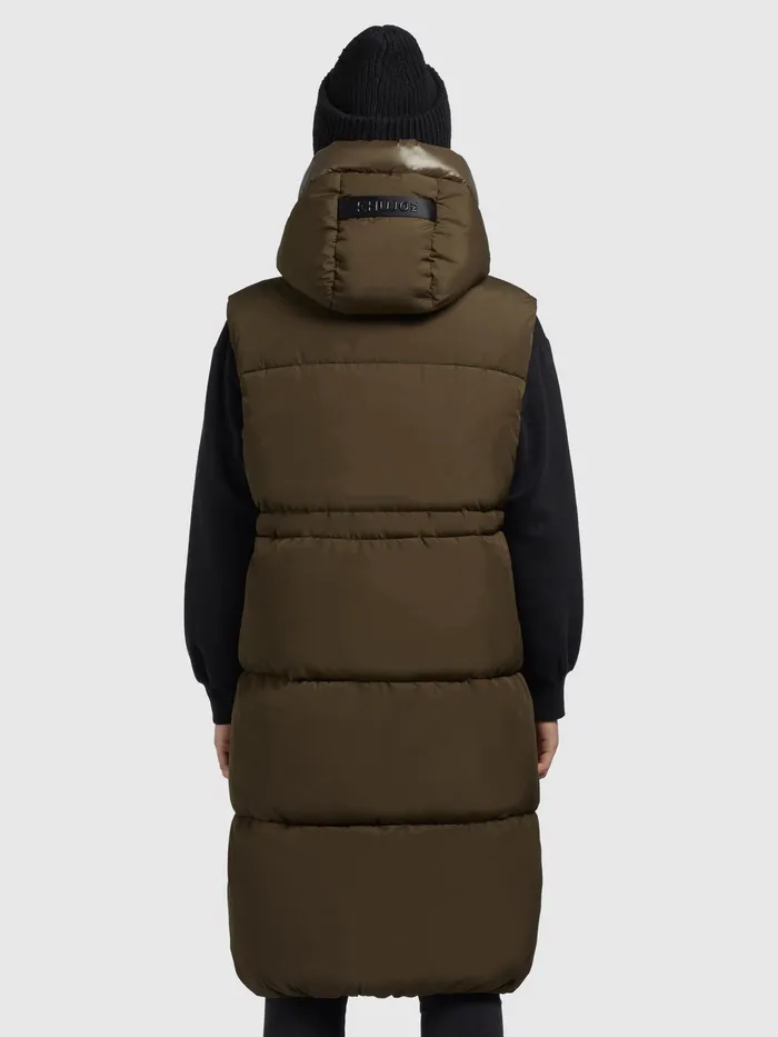 Puffer Vests Weste ALVA Dunkel Khaki Dunkel Khaki 8211 KHUJO Women
