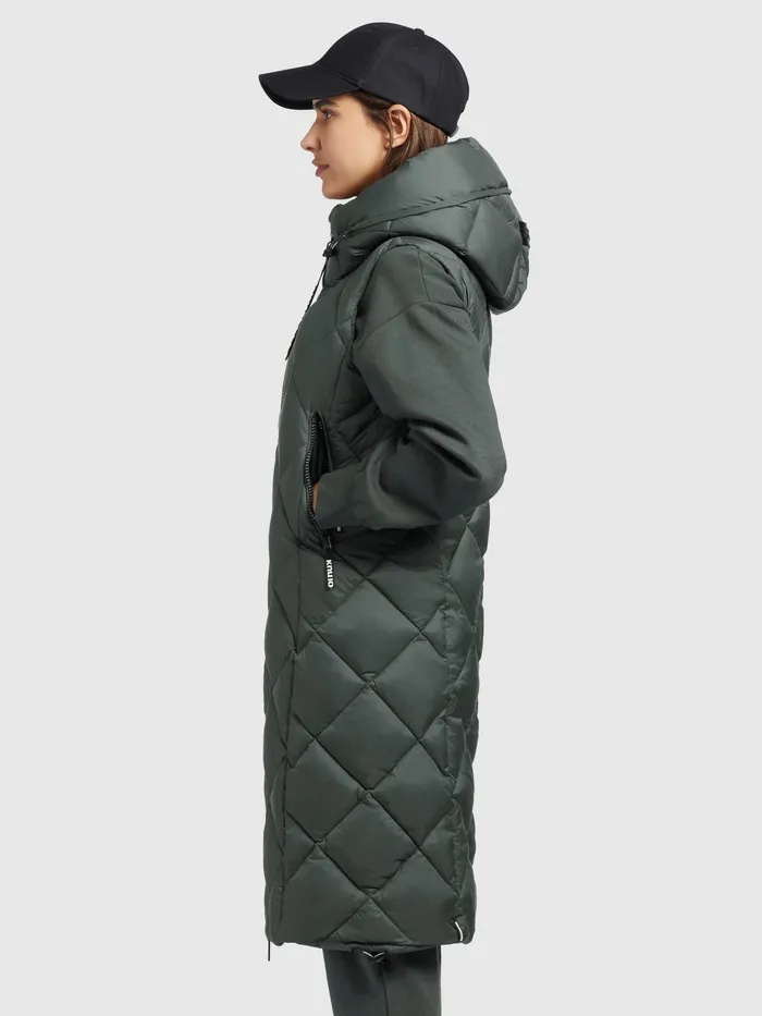 Puffer Vests Weste DILA Olivgrau Olivgrau 8211 KHUJO Women