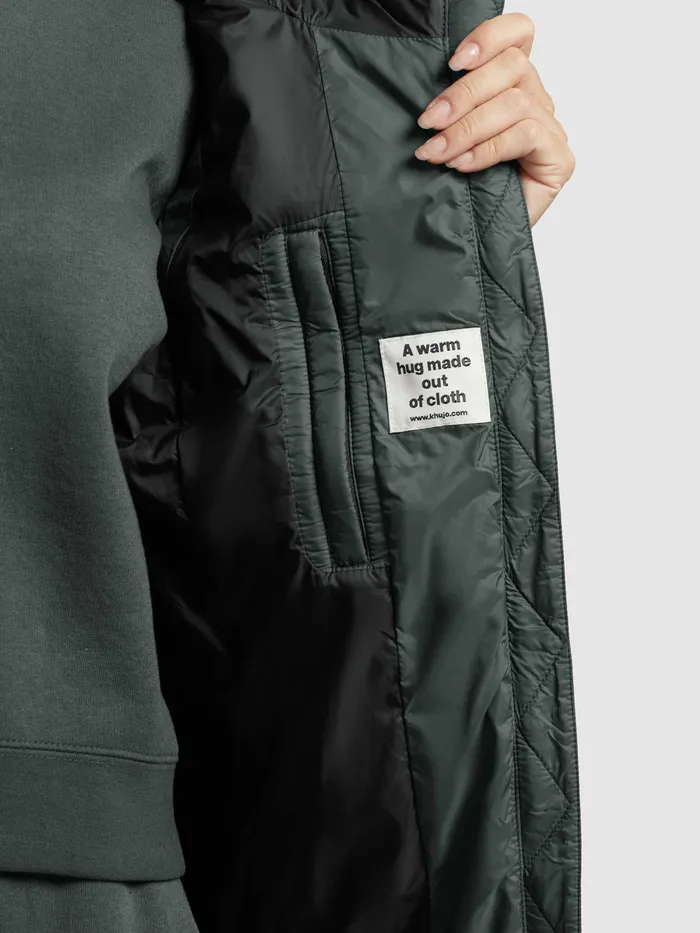 Puffer Vests Weste DILA Olivgrau Olivgrau 8211 KHUJO Women