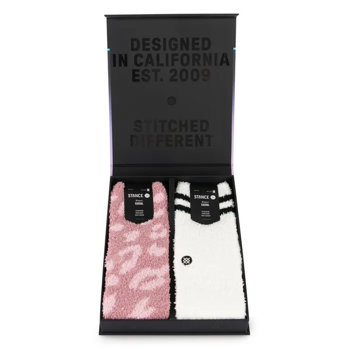 Purfect Cozy Crew Socks Box Set Dustyrose Women Stance Crew