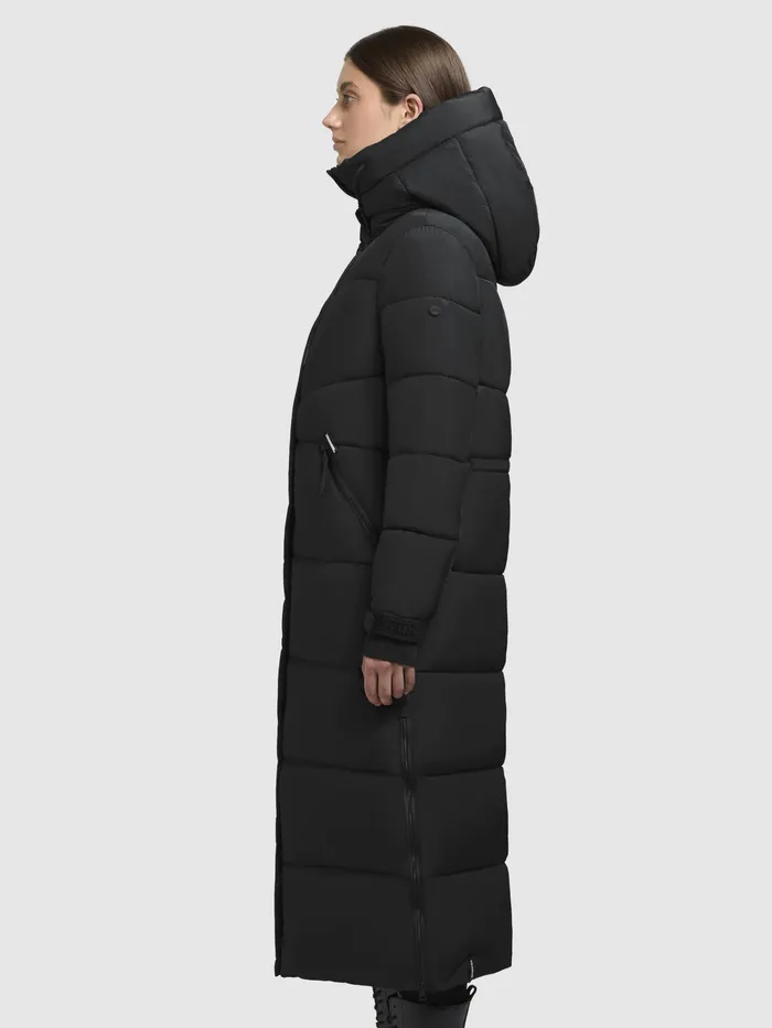 Quilted Coats KHUJO Women Mantel SHIMANTA4 Schwarz Schwarz