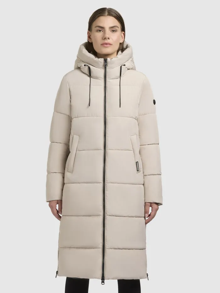 Quilted Coats Women KHUJO Mantel MIRI2 Hellbeige Hellbeige