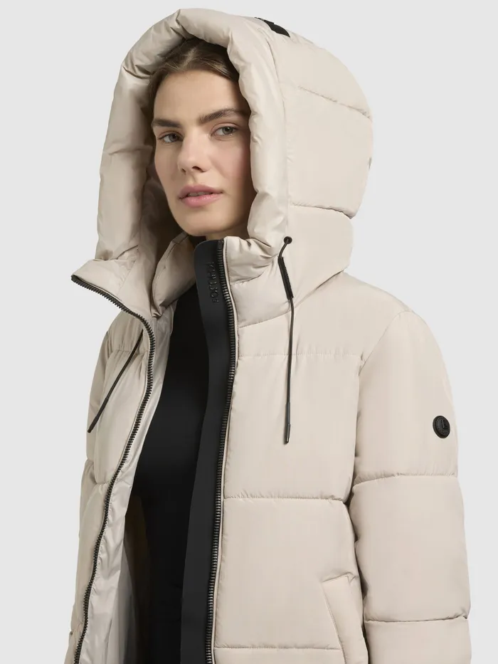 Quilted Coats Women KHUJO Mantel MIRI2 Hellbeige Hellbeige