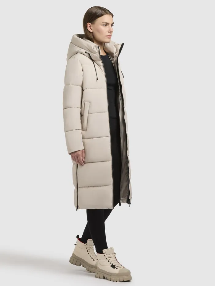 Quilted Coats Women KHUJO Mantel MIRI2 Hellbeige Hellbeige
