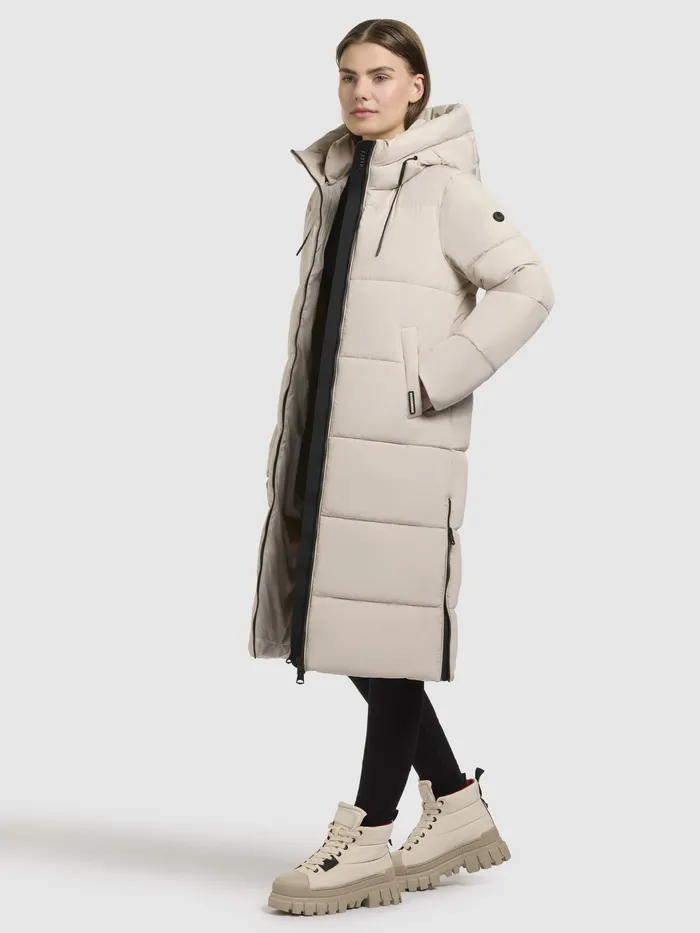 Quilted Coats Women KHUJO Mantel MIRI2 Hellbeige Hellbeige