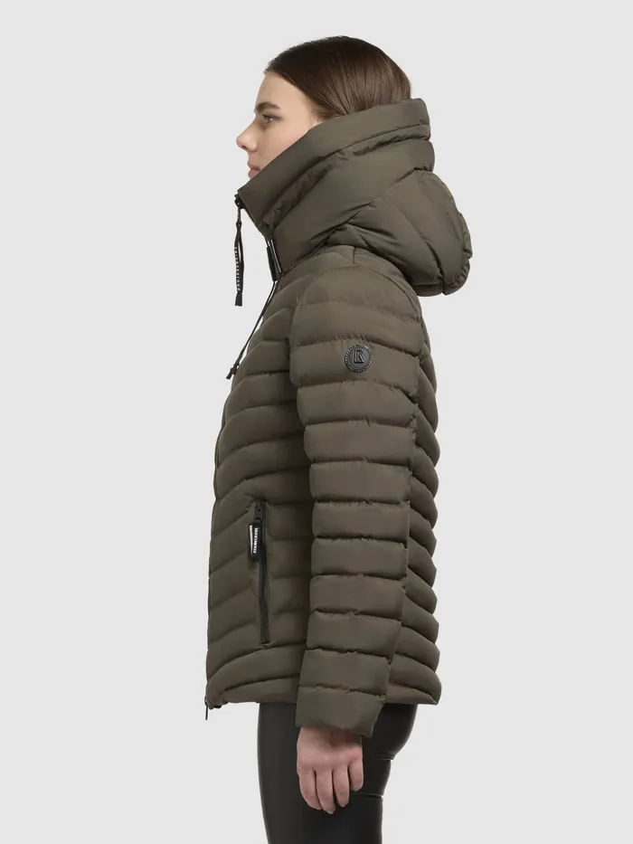 Quilted Jackets Jacke PACE Khaki Khaki 8211 KHUJO Women