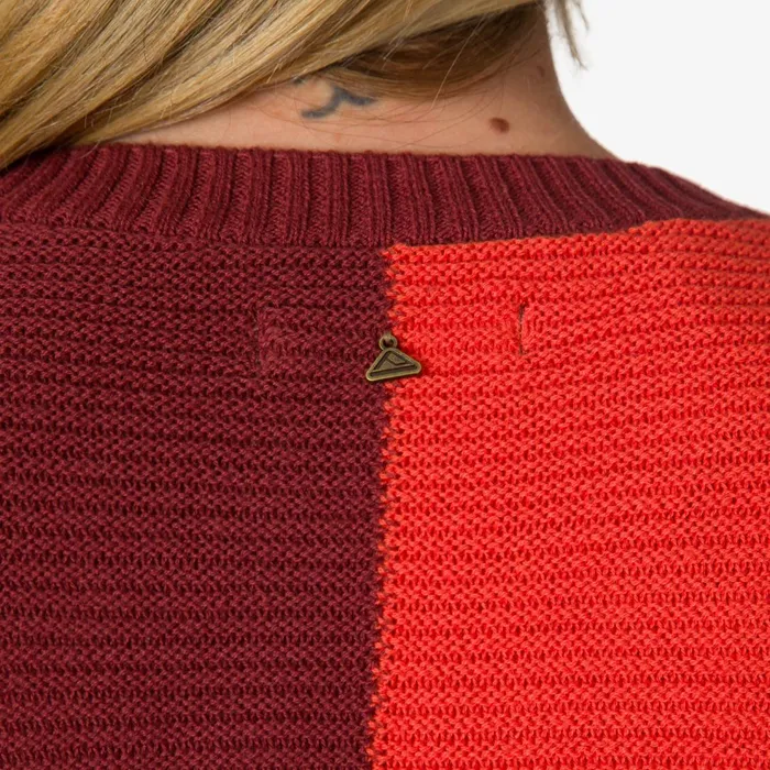 Reef Carrie Sweater Port Chili Women Tops Reef Carrie Sweater Port Chili Women Tops