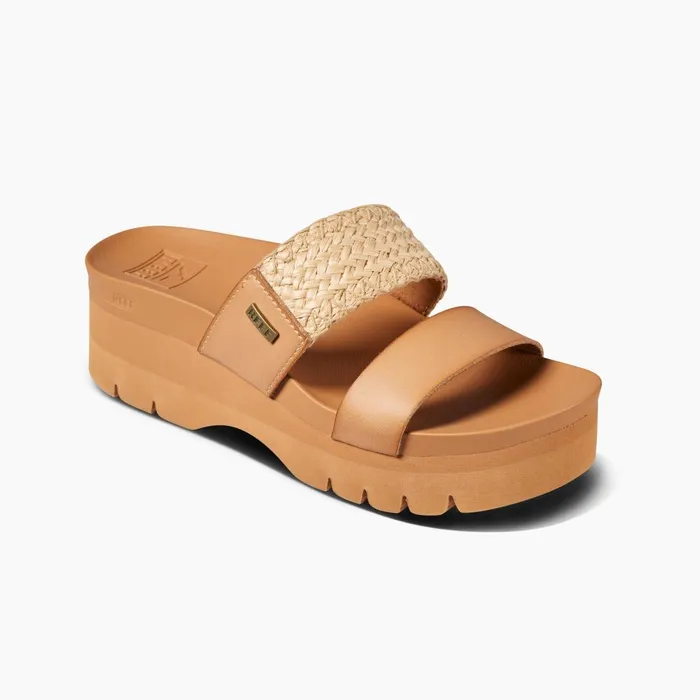 Reef Cushion Vista Higher Natural Raffia Women Sandals Reef Cushion Vista Higher Natural Raffia Women Sandals