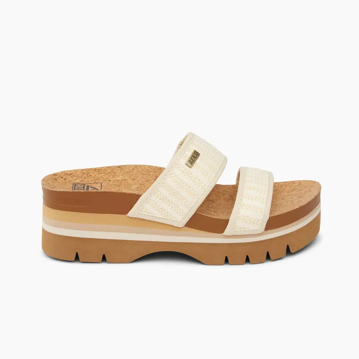 Reef Cushion Vista Higher Raffia Women Sandals