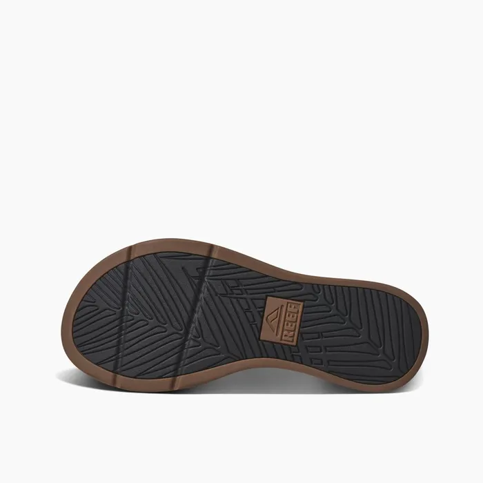 Reef Leather Santa Ana Black Men Sandals Reef Leather Santa Ana Black Men Sandals