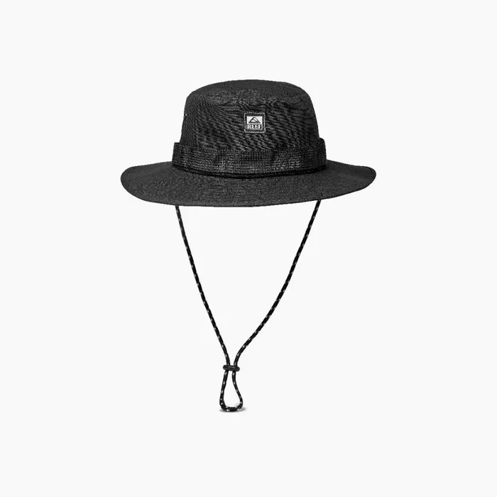 Reef Manu Safari Hat Caviar Men Hats and Beanies
