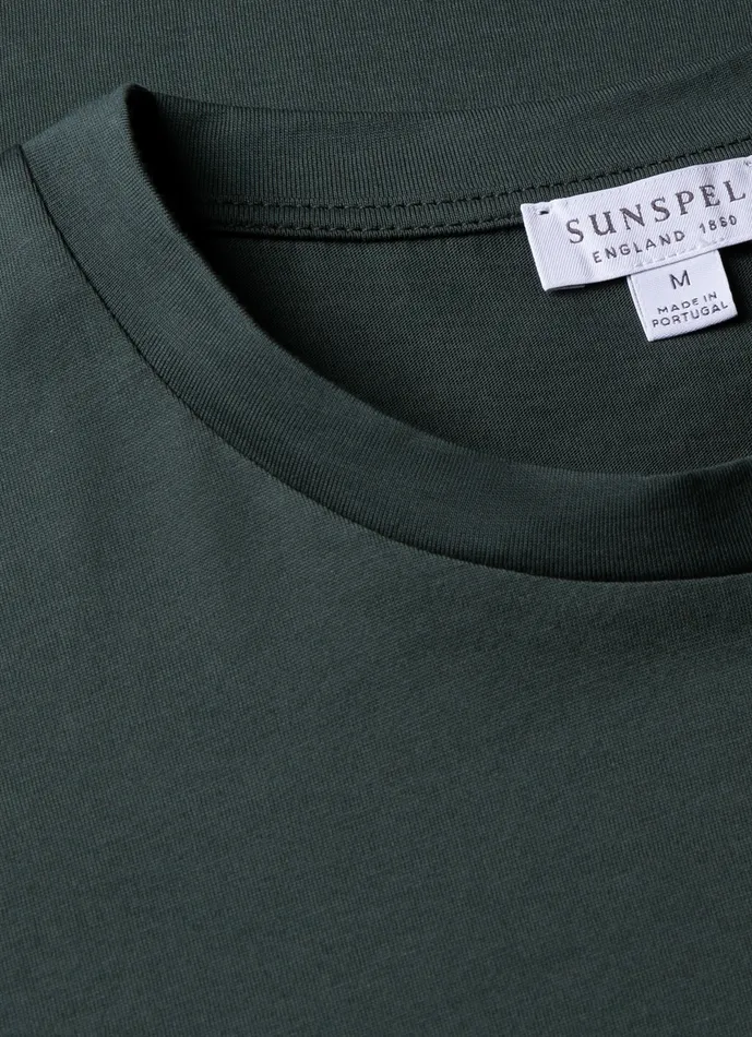 Riviera Midweight Tshirt Holly Green Men Tshirts ussunspel Riviera Midweight Tshirt Holly Green Men Tshirts ussunspel