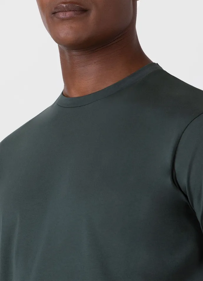 Riviera Midweight Tshirt Holly Green Men Tshirts ussunspel Riviera Midweight Tshirt Holly Green Men Tshirts ussunspel