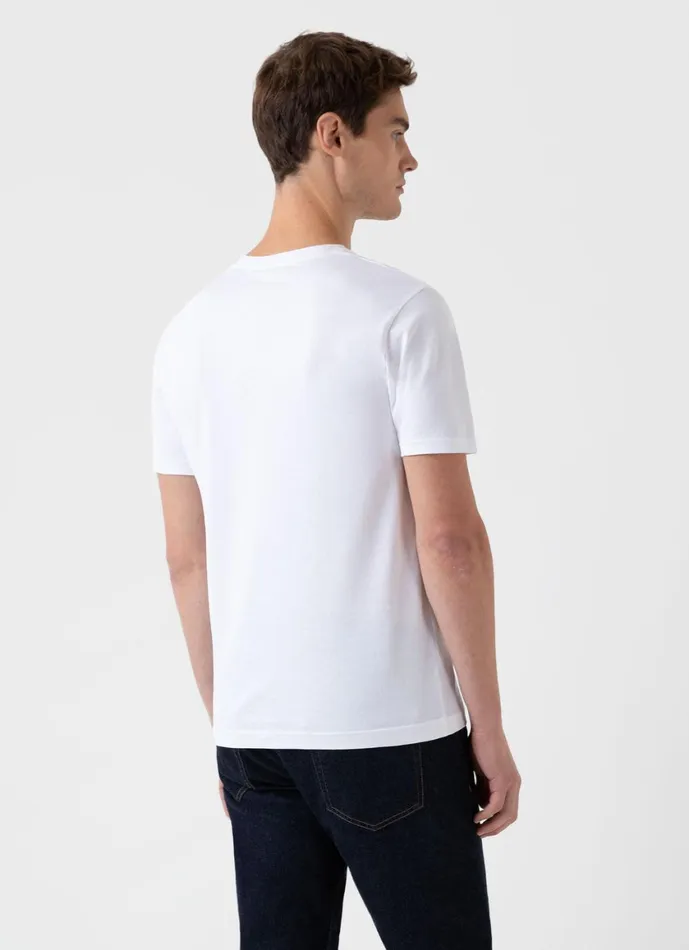 Riviera Midweight Tshirt White Men SUNSPEL Tshirts