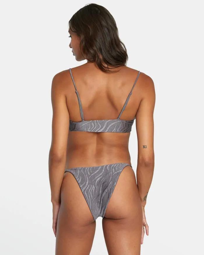 RVCA Bikini Bottoms Feral Medium French Bikini Bottoms Shark 8211 Women