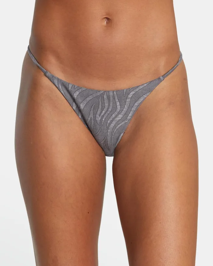RVCA Bikini Bottoms Feral Medium French Bikini Bottoms Shark 8211 Women