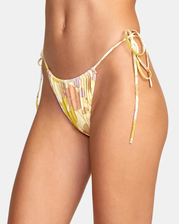 RVCA Bikini Bottoms Haze Slide Tie Side Bikini Bottoms Multi 8211 Women