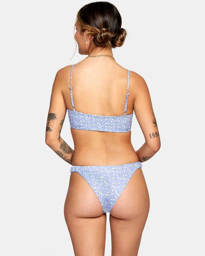 RVCA Bikini Bottoms Mille French Bikini Bottoms Grey Purple 8211 Women