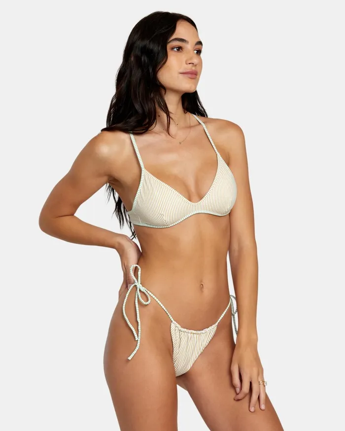 RVCA Bikini Bottoms Tri Stripe Reversible Skimpy Bikini Bottoms Multi 8211 Women RVCA Bikini Bottoms Tri Stripe Reversible Skimpy Bikini Bottoms Multi 8211 Women
