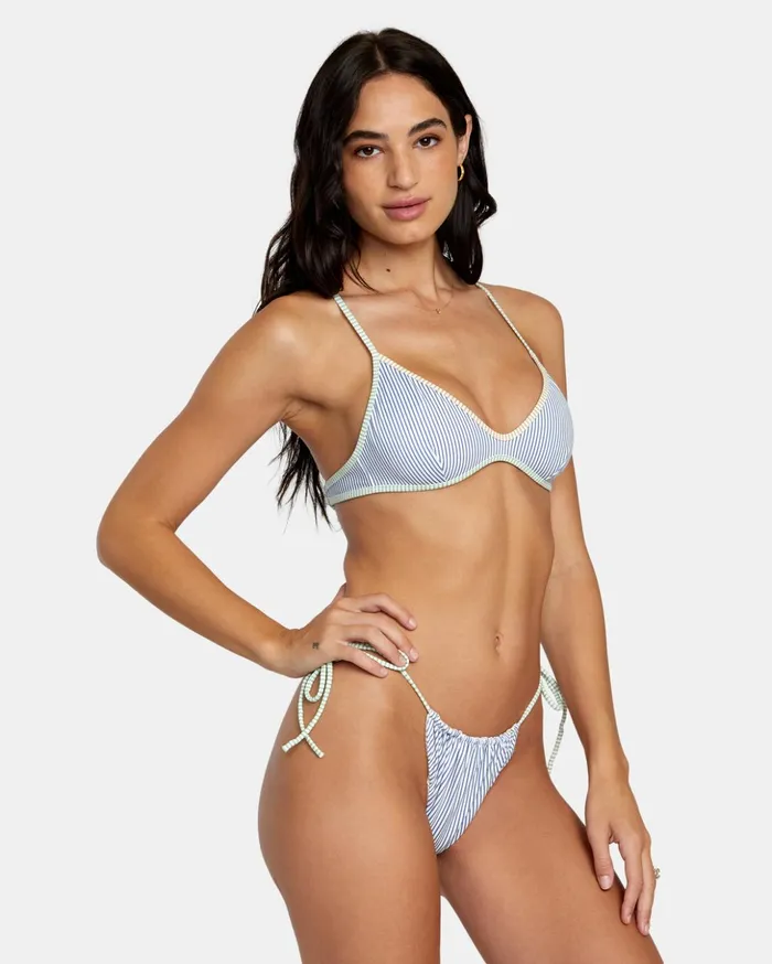 RVCA Bikini Bottoms Tri Stripe Reversible Skimpy Bikini Bottoms Multi 8211 Women RVCA Bikini Bottoms Tri Stripe Reversible Skimpy Bikini Bottoms Multi 8211 Women