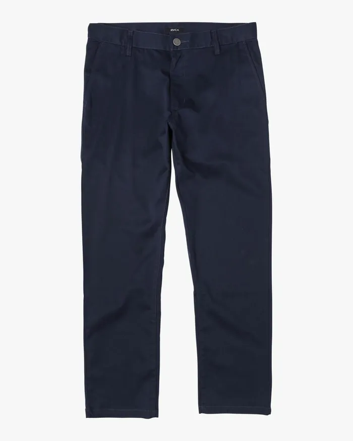 RVCA Denim Pants Boy039s Weekday Stretch Pants Navy Marine 8211 Boys