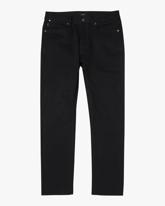 RVCA Denim RVCA Rockers Skinny Denim Jeans Black Black 8211 Men