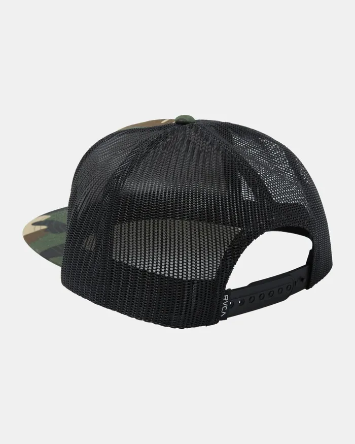 RVCA Hats Beanies Platform Trucker Hat Camo 8211 Men