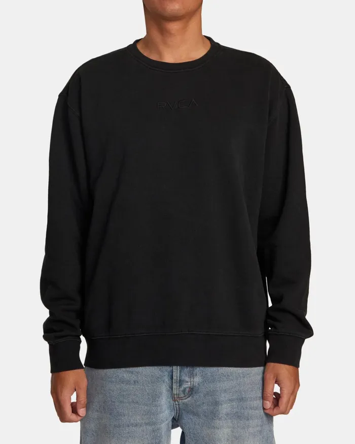 RVCA Hoodies Sweatshirts Ptc Sweatshirt Black 8211 Men