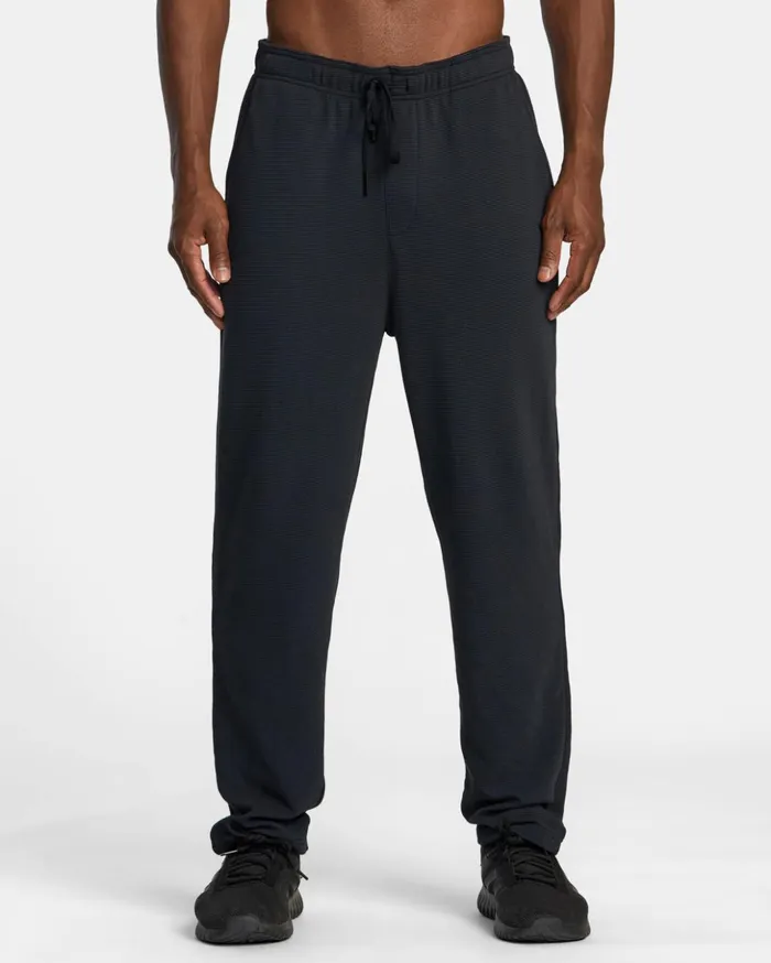 RVCA Pants CAble Waffle Knit Joggers Black 8211 Men