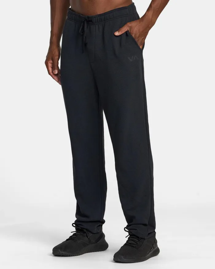 RVCA Pants CAble Waffle Knit Joggers Black 8211 Men
