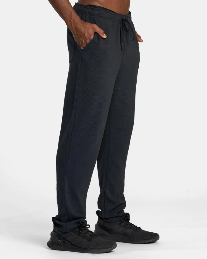RVCA Pants CAble Waffle Knit Joggers Black 8211 Men