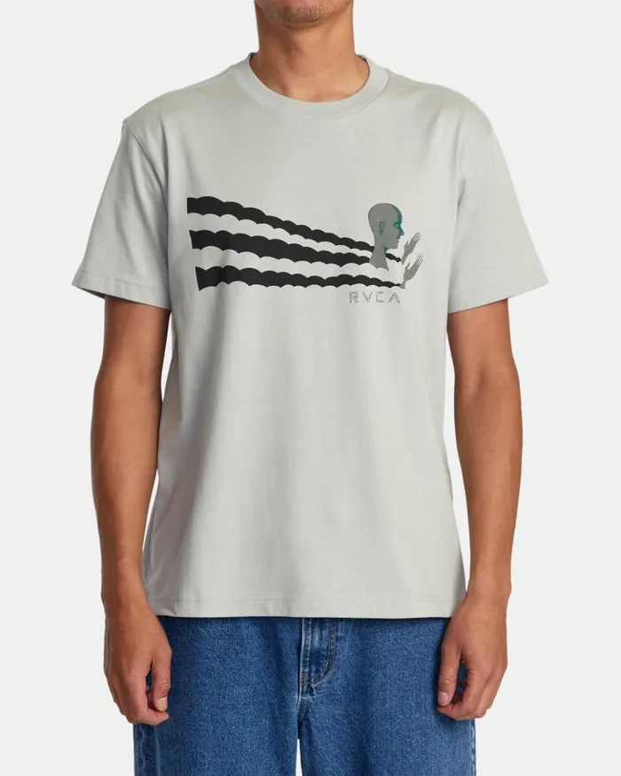 RVCA Short Sleeves Ed Templeton Trip Out Tee Mirage 8211 Men