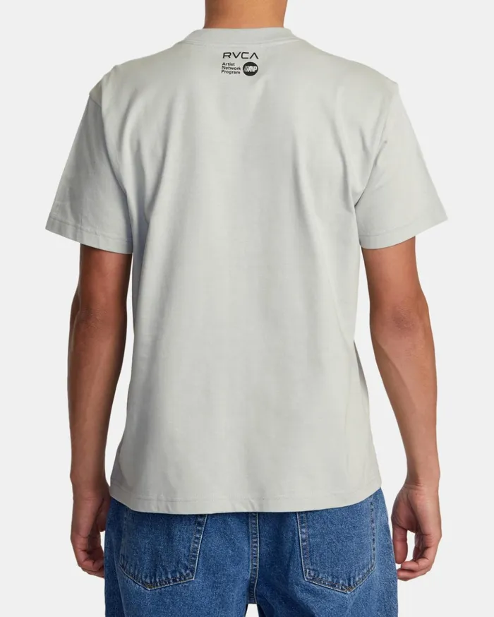 RVCA Short Sleeves Ed Templeton Trip Out Tee Mirage 8211 Men