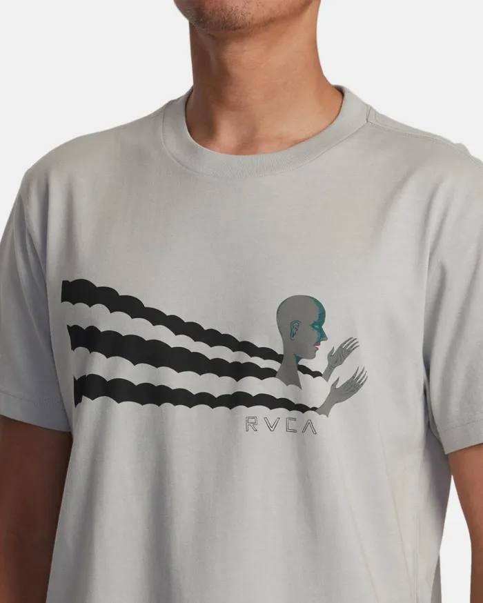 RVCA Short Sleeves Ed Templeton Trip Out Tee Mirage 8211 Men