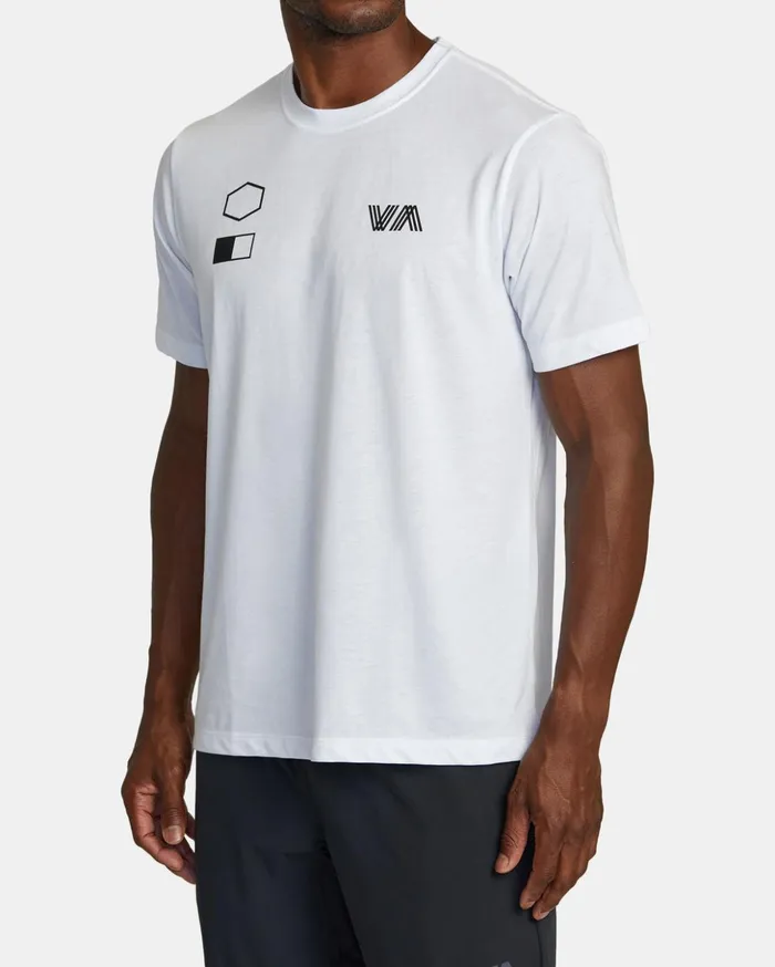 RVCA Short Sleeves RVCA Copy TShirt White 8211 Men