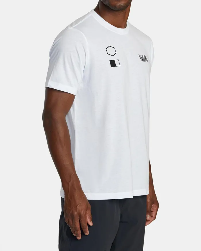 RVCA Short Sleeves RVCA Copy TShirt White 8211 Men