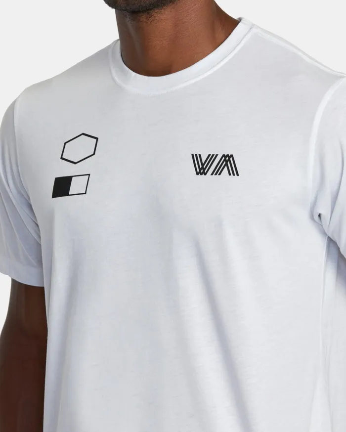 RVCA Short Sleeves RVCA Copy TShirt White 8211 Men