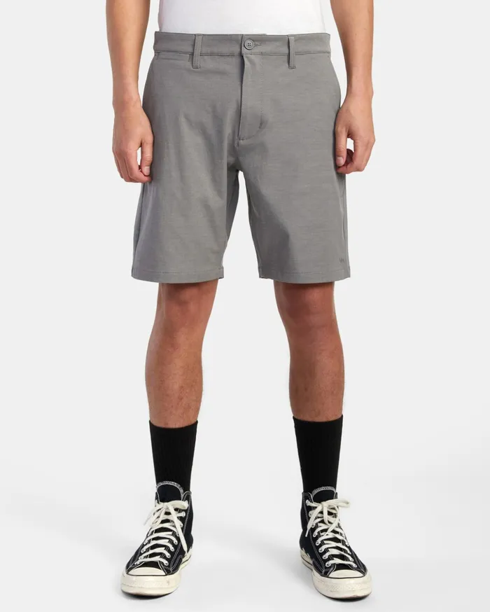 RVCA Shorts Hybrids Back In Hybrid 19034 Shorts Athletic Heather 8211 Men