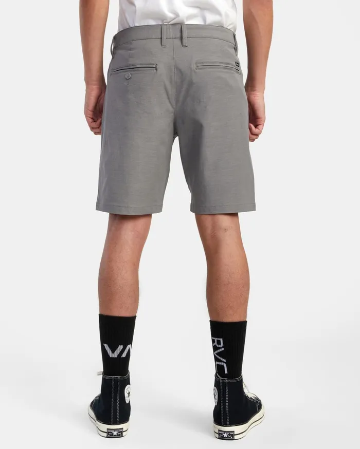 RVCA Shorts Hybrids Back In Hybrid 19034 Shorts Athletic Heather 8211 Men