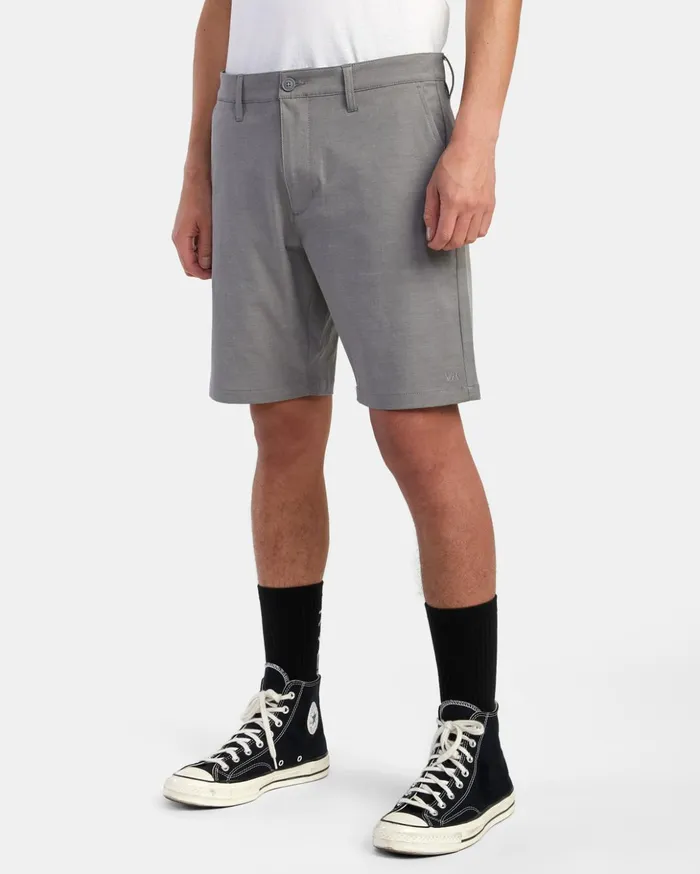 RVCA Shorts Hybrids Back In Hybrid 19034 Shorts Athletic Heather 8211 Men