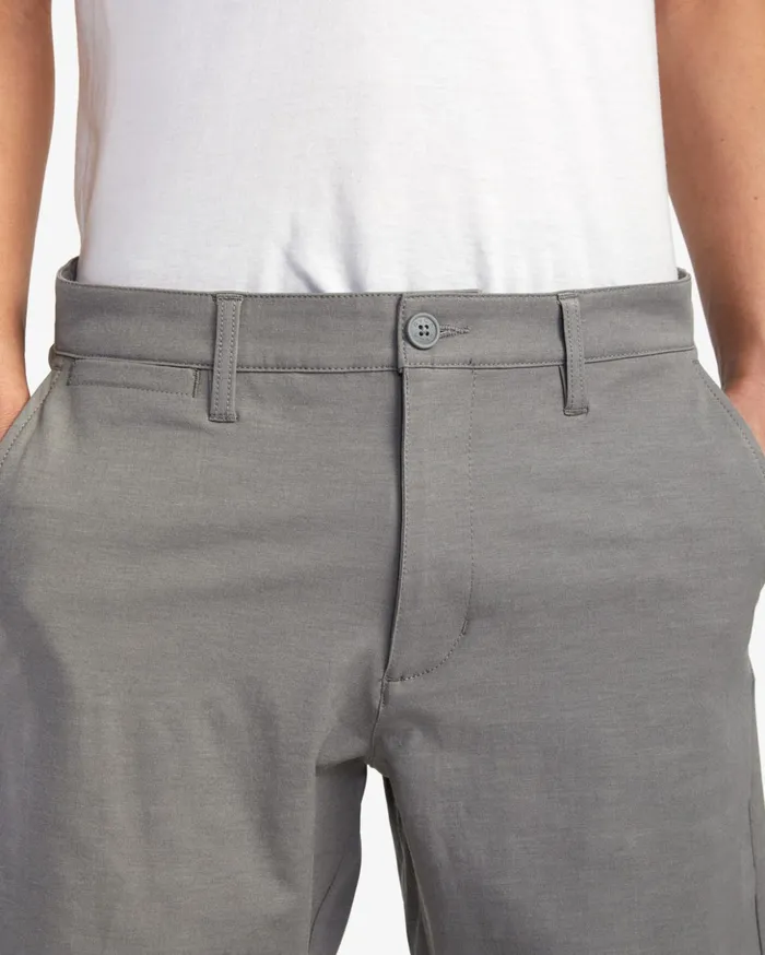 RVCA Shorts Hybrids Back In Hybrid 19034 Shorts Athletic Heather 8211 Men