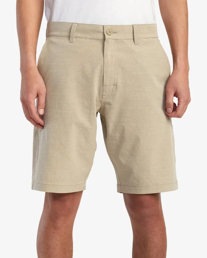 RVCA Shorts Hybrids Balance Hybrid 20034 Shorts Khaki 8211 Men