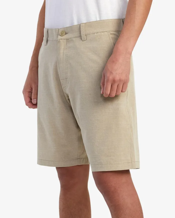 RVCA Shorts Hybrids Balance Hybrid 20034 Shorts Khaki 8211 Men