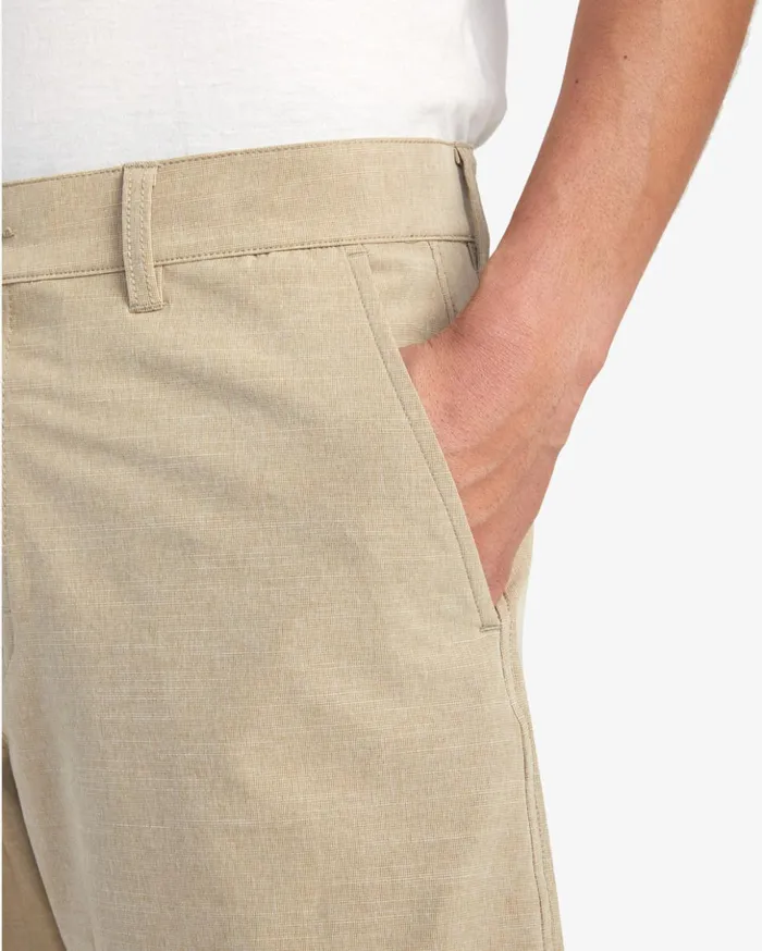 RVCA Shorts Hybrids Balance Hybrid 20034 Shorts Khaki 8211 Men
