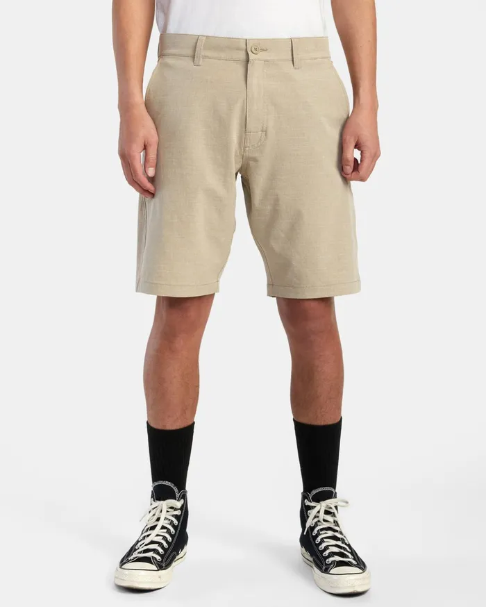RVCA Shorts Hybrids Balance Hybrid Shorts 20 Khaki 8211 Men