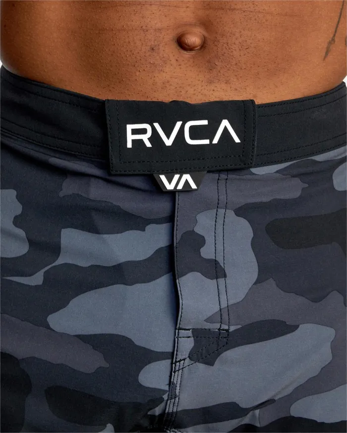 RVCA Shorts Hybrids Fight Scrapper Elastic Waist Walkshorts 15034 Grey Camo 8211 Men RVCA Shorts Hybrids Fight Scrapper Elastic Waist Walkshorts 15034 Grey Camo 8211 Men