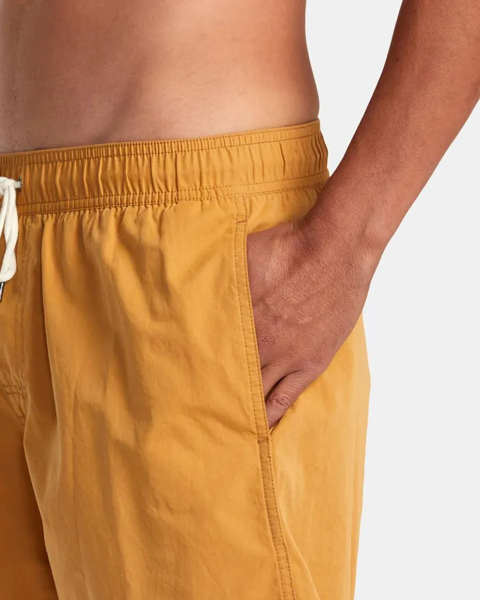 RVCA Shorts Hybrids Opposites Elastic Waist 2 Boardshorts 17034 Apple Cinnamon 8211 Men RVCA Shorts Hybrids Opposites Elastic Waist 2 Boardshorts 17034 Apple Cinnamon 8211 Men