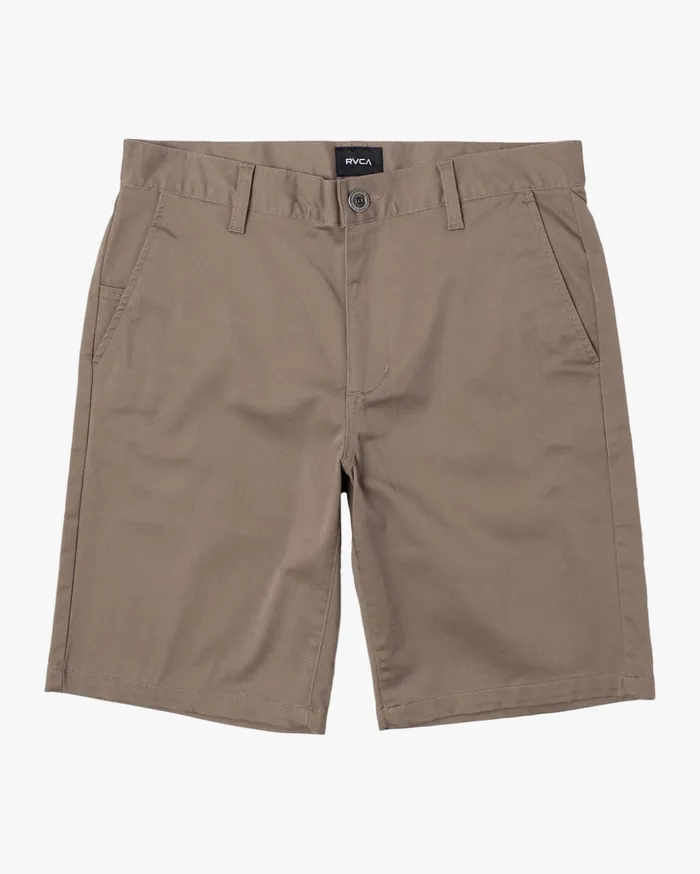 RVCA Shorts Hybrids Weekend Stretch Shorts Dark Khaki 8211 Men