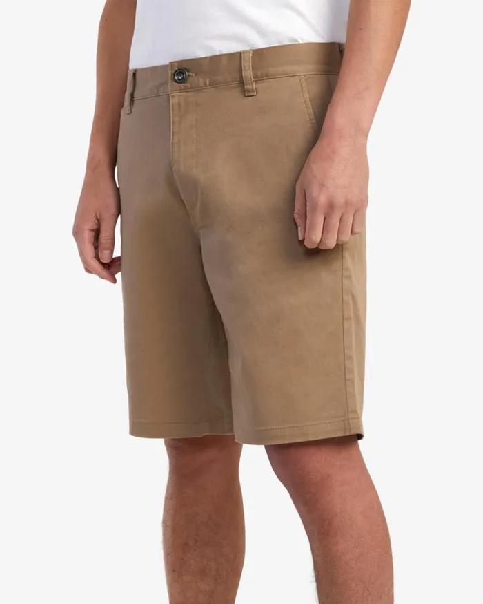 RVCA Shorts Hybrids Weekend Stretch Shorts Dark Khaki 8211 Men